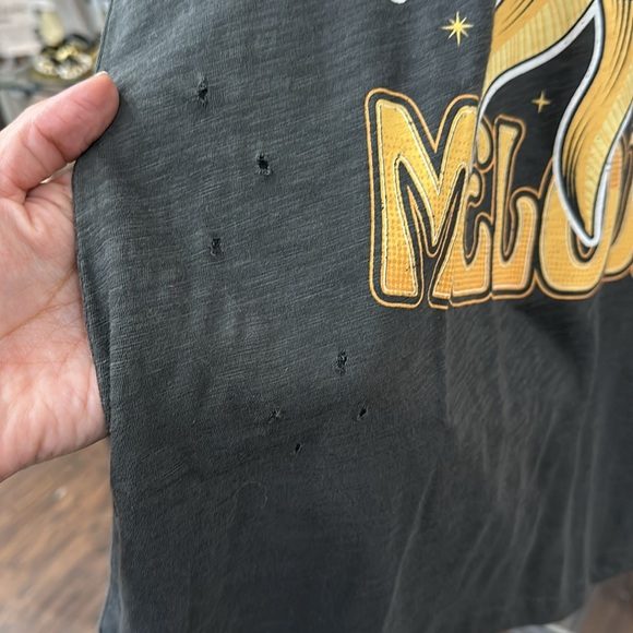 NEW SPELL - Moonlight Biker Tee - Charcoal - Picture 6 of 8